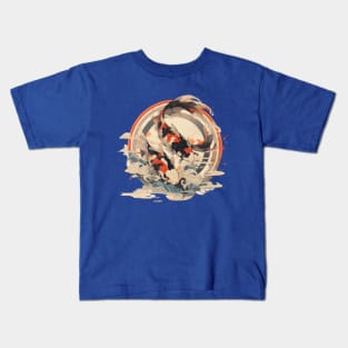 Japanese Koi Fish Kids T-Shirt